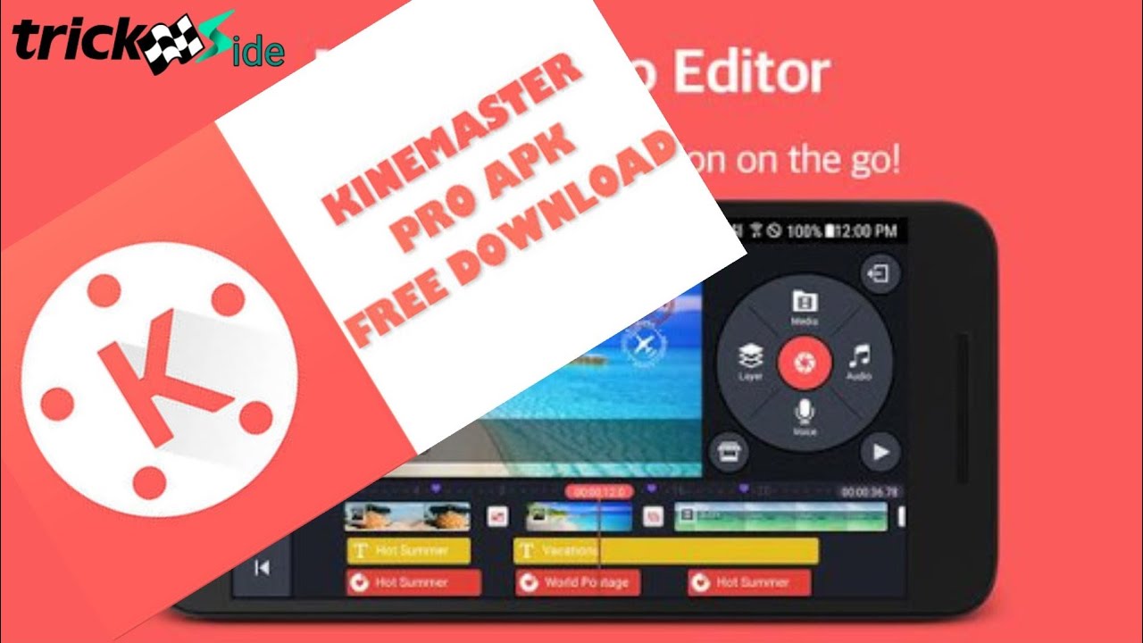 kinemaster pro apk no watermark 2018 free download