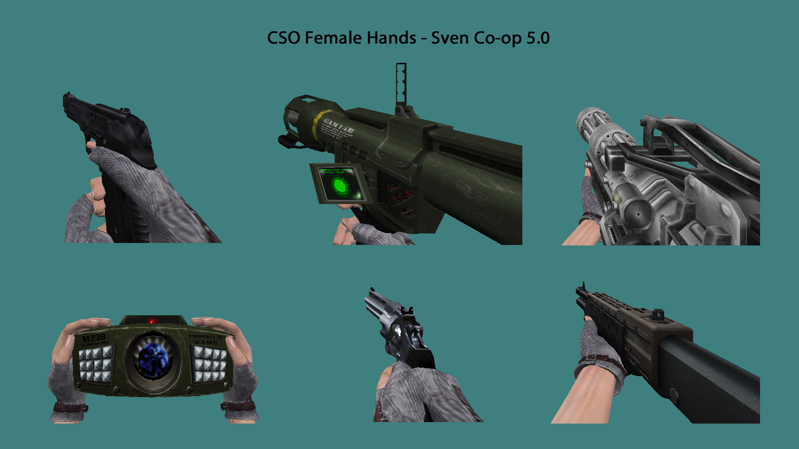 Sven coop weapon skins for pc